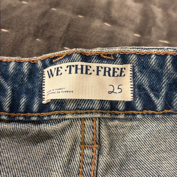 We The Free Free People Deep Trance Mid-rise Dropped Boyfriend Jeans - Picture 4 of 7